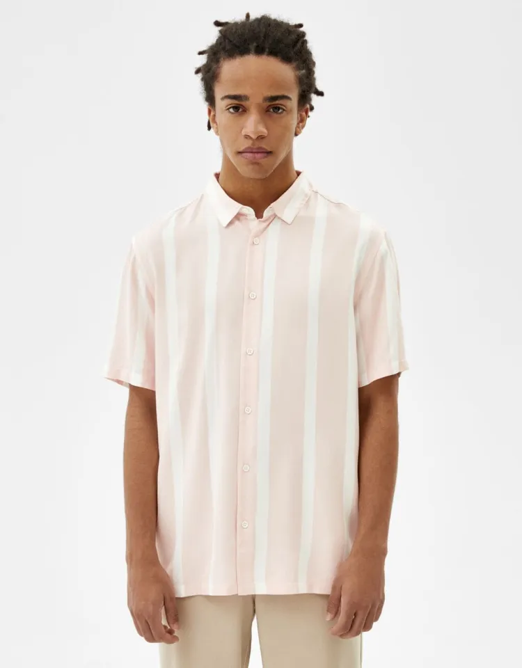 Hemd mit kurzen Ärmeln und Streifen